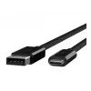 USB kabelis Belkin USB-A - USB-C 0.9m F2CU029BT1M-BLK