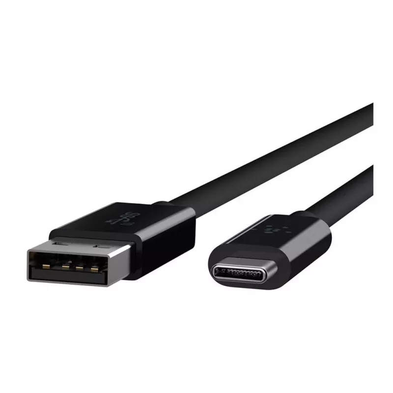 USB kabelis Belkin USB-A - USB-C 0.9m F2CU029BT1M-BLK