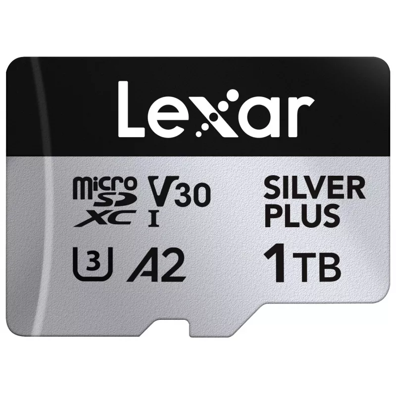 Lexar 1TB UHS-I MicroSDXC SILVER PLUS zibatmiņa