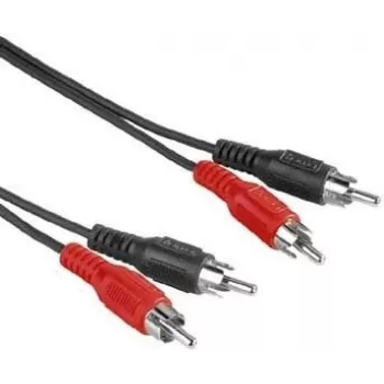 Hama 30457 audio kabelis 2,5 m RCA Melns