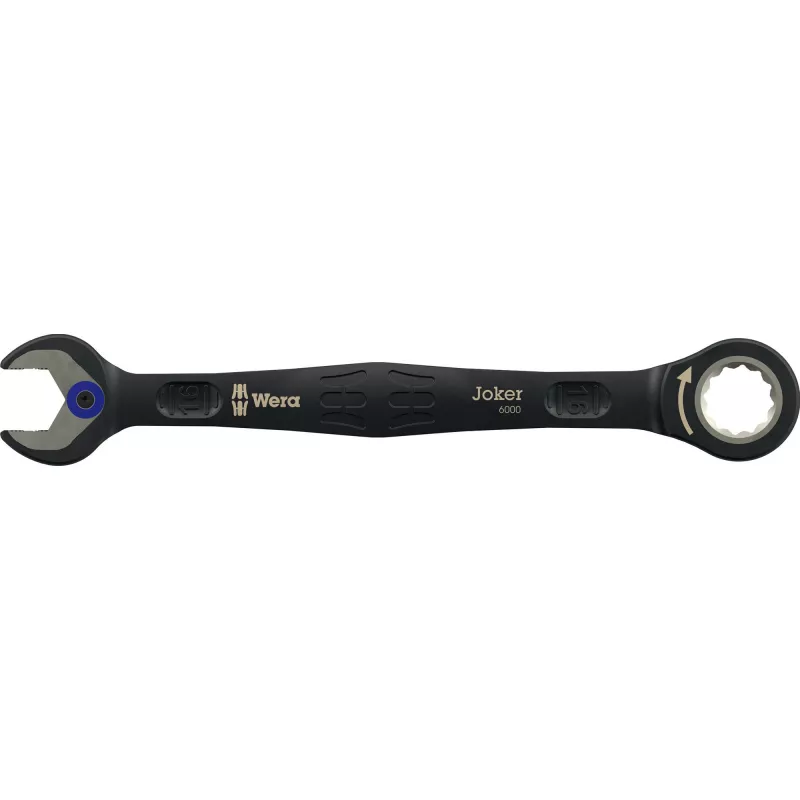 Wera 6000 Joker Black Edition kombinēto atslēgu komplekts ar sprūdratu, 11 gab.