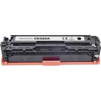 Renkforce toneris, kas aizstāj HP 128A CE320A saderīgs melns RF-HPCE320A (RF-6721376)