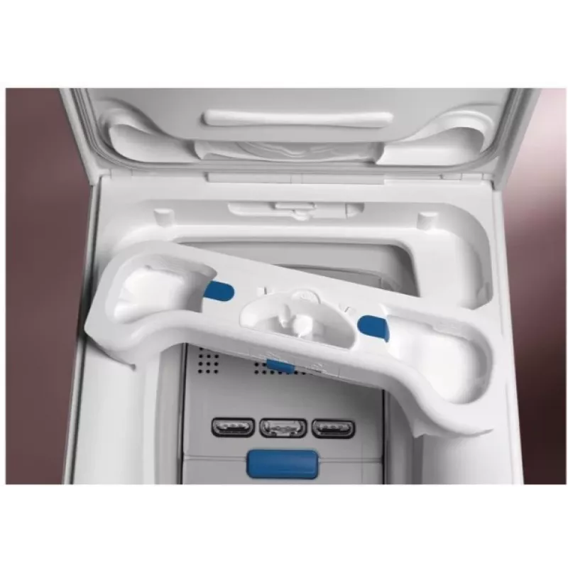 Augšējās ielādes veļas mašīna Electrolux EW6TN4062P, 6 kg, 1000 apgr./min, 40 L ciklā, 890x400x600 mm, balta