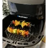 Gaisa fritieris BLAUPUNKT AFD712 — 7,2 L tilpums, 1800 W, digitāla skārienvadība, 40–200 °C, 60 min taimeris