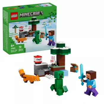 LEGO MINECRAFT 21583 Stīva taigas piedzīvojums