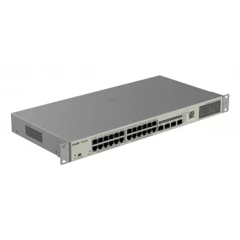 Ruijie Networks RG-NBS3100-24GT4SFP-P-V2 tīkla slēdzis, pārvaldāms, L2, Gigabit Ethernet (10/100/1000), Power over Ethernet (PoE), metālisks
