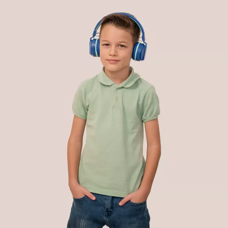 Austiņas Tellur Buddy Bluetooth pārgalvas austiņas zilas