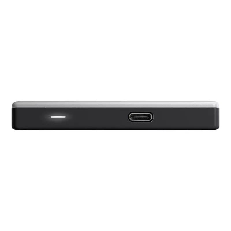 WD My Passport Ultra for Mac WDBKYJ0020BSL - Cietais disks - šifrēts - 2 TB - ārējais (pārnēsājams) - USB 3.0 (USB-C savienotājs) - 256 bitu AES - Sudraba