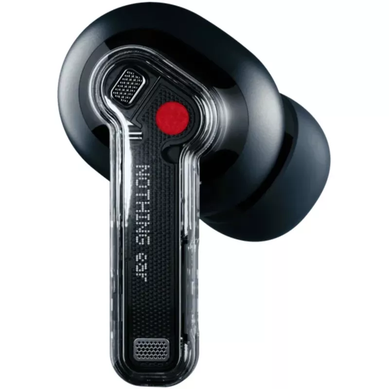 Nothing Ear austiņas True Wireless Stereo (TWS) iekšauss zvani/mūzika Bluetooth melna - caurspīdīga (A10600061)