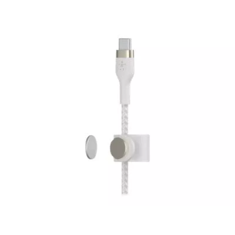 Belkin BOOSTCHARGE PRO Flex USB kabelis 3 m USB 2.0 USB C balts (CAB011BT3MWH)