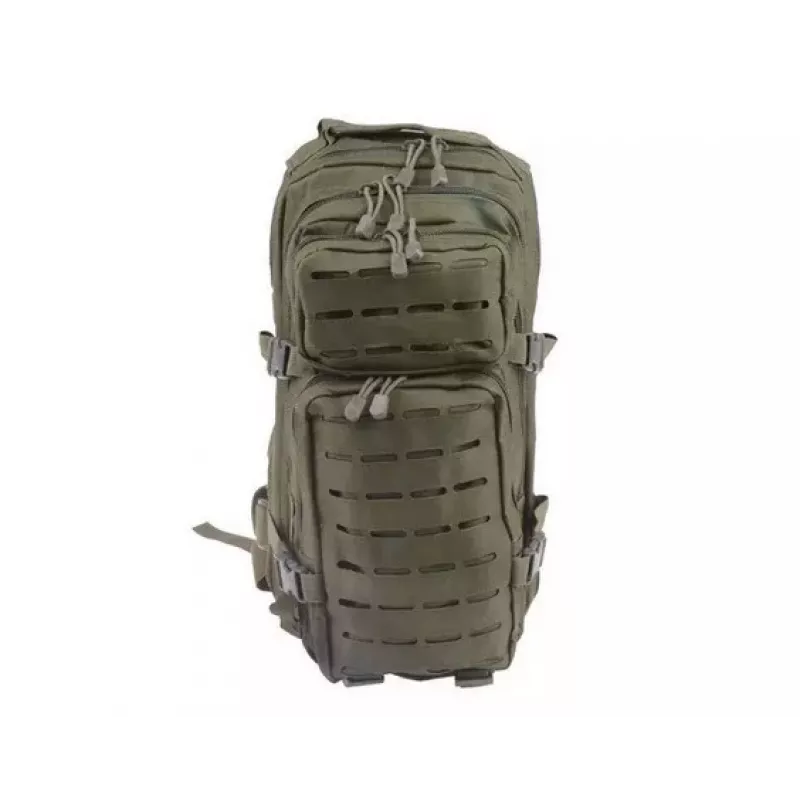 Taktiskā mugursoma GFC Assault Pack GFT Olive zaļa GFT-20-008352, 25 L, neilons, lāzergriezums, 450×210×200 mm