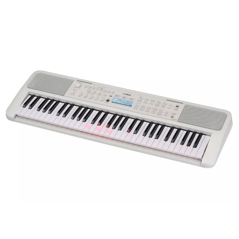 tastatūra YAMAHA EZ-310 61-taustiņu pieskārienu jutīga pārnēsājama mācību klaviatūra, 48-nošu polifonija, USB barošana