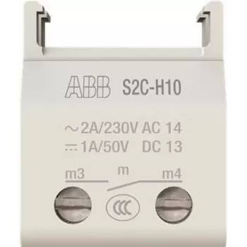 ABB Stotz S&J palīgslēdzis, anbaubar 1S, pro M compact S2C-H10 (2CDS200970R0032)