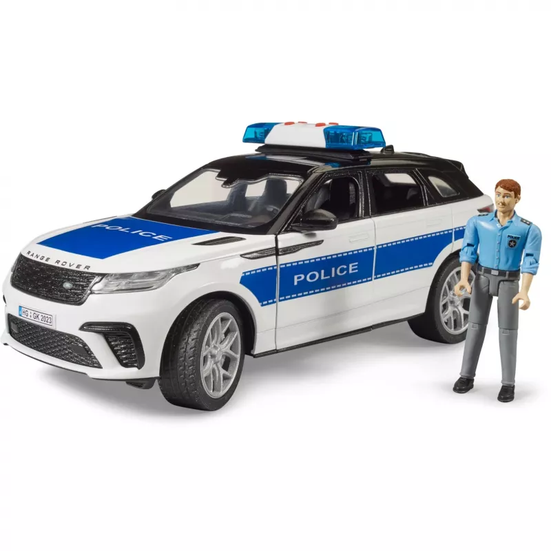 Transportlīdzeklis Range Rover Velar Policija ar figūriņu