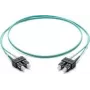 Corning optiskās šķiedras komutācijas kabelis SC/SC OM3 50/125, 3m, tirkīzzils F575702T2Z20003M (F575702T2Z20003M)