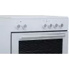 Simfer 6043SEDBB Brīvi stāvoša elektriskā plīts, 62 L, Balta