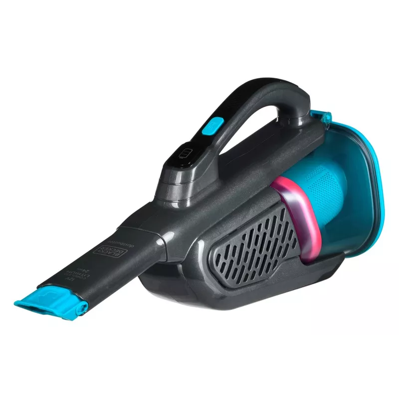 Black & Decker BHHV320J rokas putekļsūcējs zils, titāns, bez maisa