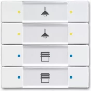 BUSCH JAEGER Skārienjutīgs sensors 4/8-kanālu daudzfunkciju 6127/02-84