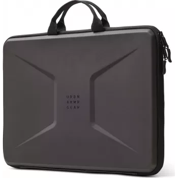 Sleeve UAG Shock Sleeve Civilian MacBook 15 collu–16 collu, melns — aizsargājošs neoprēna klēpjdatora futrālis