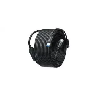 USB pagarinātāja kabelis MediaRange MRCS243 USB 3.2 Gen 1 (3.1 Gen 1) 10 m, 2× USB-A uz USB-A, 5 Gbit/s, melns