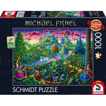 Michael Fishel: Fantastiskā pasaku pasaule, puzle 1000 gab.