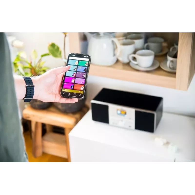 Torņa skaļrunis JVC RD-E874B Bluetooth 20W Melns Sudraba – uz grīdas novietojama audio sistēma