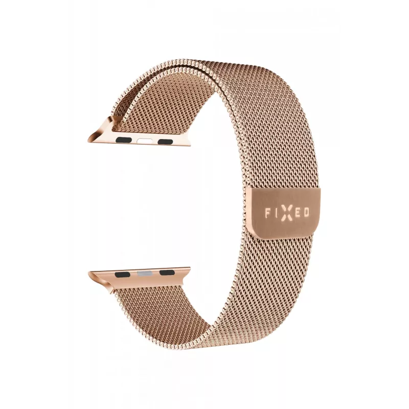 Sieta siksniņa FIXED FIXMEST-436-RG Apple Watch 38/40/41mm rožu zelta