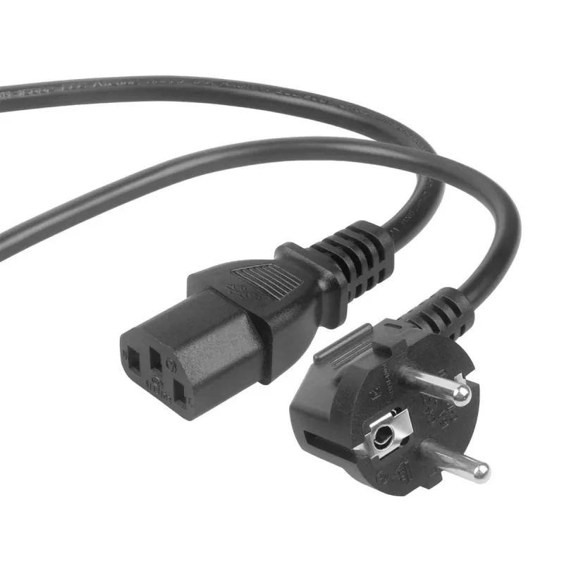 Strāvas kabelis 1,8 m IEC C13 VDE