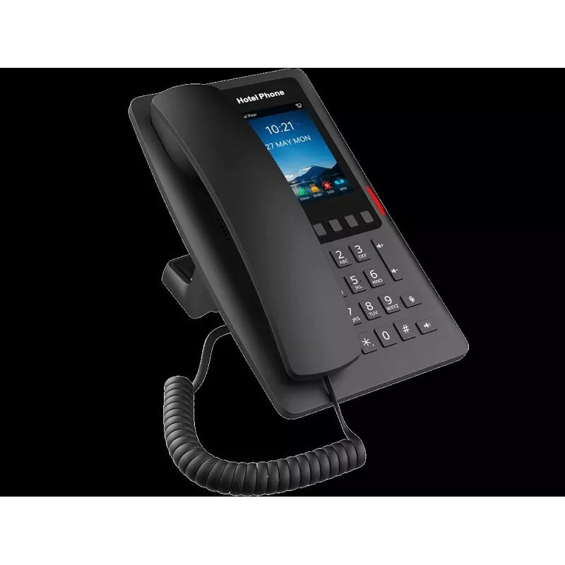 IP tālrunis Fanvil H6W-Melns WiFi Bluetooth – Fanvil H6W-Melns VoIP galda tālrunis ar Wi‑Fi un Bluetooth