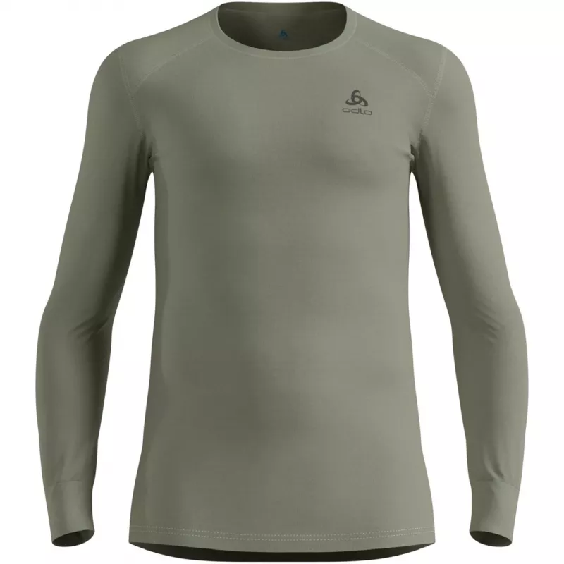 ODLO BL TOP apkalpes kakla g/p ACTIVE WARM garām piedurknēm termoveļa, M izmērs, pelēka