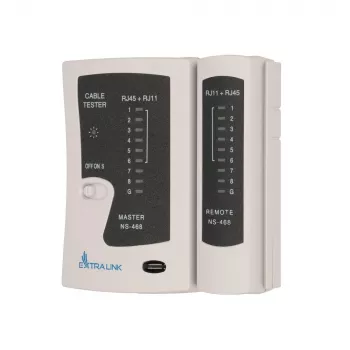 Extralink kabelis Tester, RJ45 RJ11
