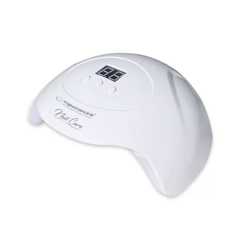 Nagu žāvētājs ESPERANZA EBN010 36W UV+LED, 15 lampas, balts, iebūvēts displejs, kustības sensors