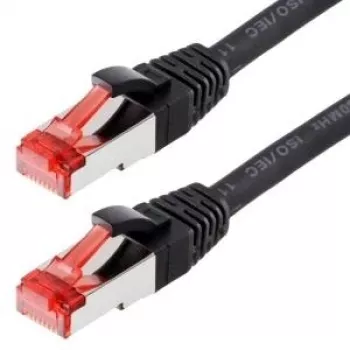Tīkla kabelis Helos CAT6 S/FTP (PIMF) 20m Melns