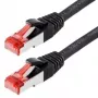 Tīkla kabelis Helos CAT6 S/FTP (PIMF) 20m Melns
