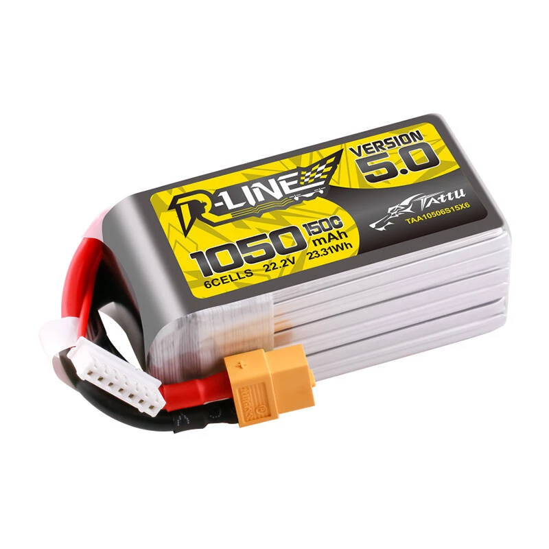 Baterija Tattu R-Line 5.0 1050 mAh 22.2 V Daudzkrāsaina