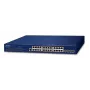 Pārvaldāms slēdzis PLANET Layer 3 24portu 10/100/1000T Gigabit Ethernet 1U
