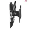Sienas stiprinājums televizoram/monitoram MACLEAN MC-719, ekrāniem līdz 68,6 cm (27 collas), maks. 15 kg, VESA 100x100, melns