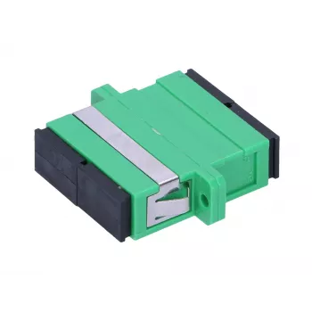 Extralink SC/APC Duplex adapteris, vienmoda, zaļš