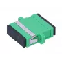 Extralink SC/APC Duplex adapteris, vienmoda, zaļš