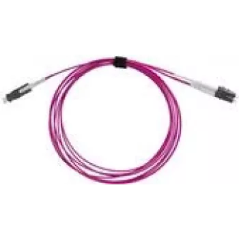 Optisko šķiedru kabelis BlueOptics NM7902QD116010M-BO SN LC OM4 10 m melns rozā balts
