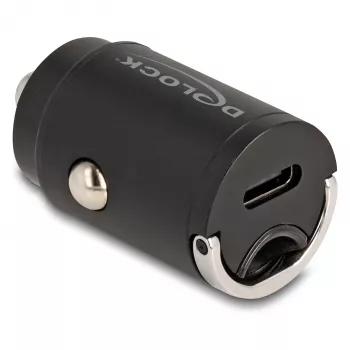 Auto lādētājs DeLOCK 64278 universāls melns ātrā uzlāde 12-24V