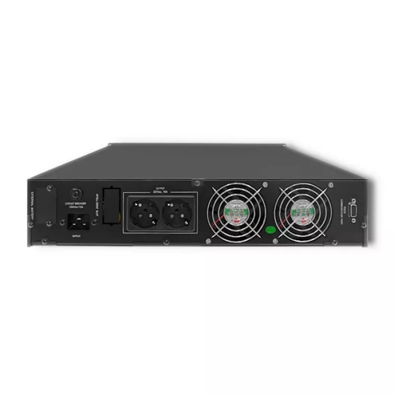 Nepārtrauktas barošanas avots QOLTEC 53947 3 kVA 230 V 50 Hz