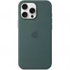Silikona maciņš ar MagSafe iPhone 16 Pro Max - Lake Green