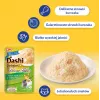 Slapjš kaķu kārums INABA Dashi Delights Delicate Flakes Chicken 40 g — diētisks, 86% mitruma, 12% olbaltumvielu