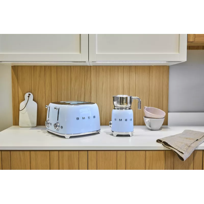 Smeg 50's Style TSF03PBEU tosteris pastelzilā krāsā