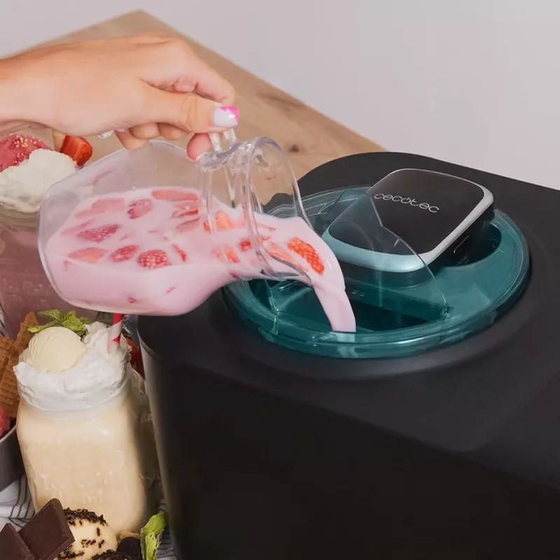 Kompresora saldējuma gatavotājs Cecotec 1,2 L 110 W Melns