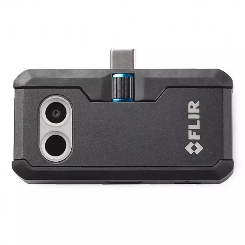 FLIR ONE Pro Android USB-C termokamera — FLIR, modelis FP3AC, 8,7 Hz, NETD 150 mK, 8–14 µm, fiksēts fokuss, USB-C