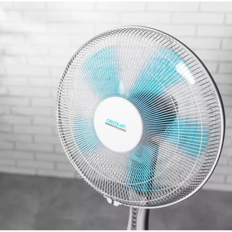 Cecotec EnergySilence 530 Power Connected | Stāvventilators | Balts | Diametrs 40 cm | Ātrumu skaits 3 | Svārstības | 50 W | Tālvadības pults