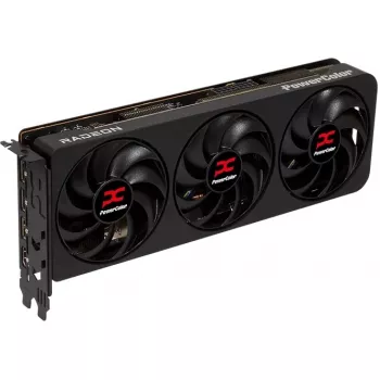 Grafikas karte PowerColor Radeon RX 9070 16 GB GDDR6 PCIe 5.0, 2520 MHz paātrinājums, 3x DisplayPort 2.1a + HDMI 2.1b, 2x 8-pin