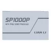 Barošanas bloks Lian Li SP Series Platinum SFX pilnībā modulārs PCIe 5.1 ATX 3.1 1000W (G9P.SP1000P.W000.EU)